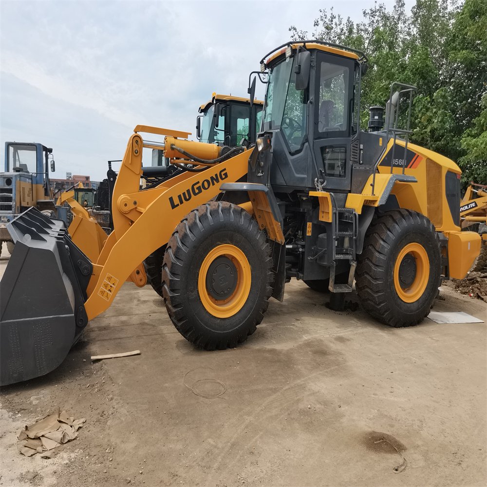 liugong used ZL50CN/CLG856/CLG856H 5tons wheel loader second hand front end loader