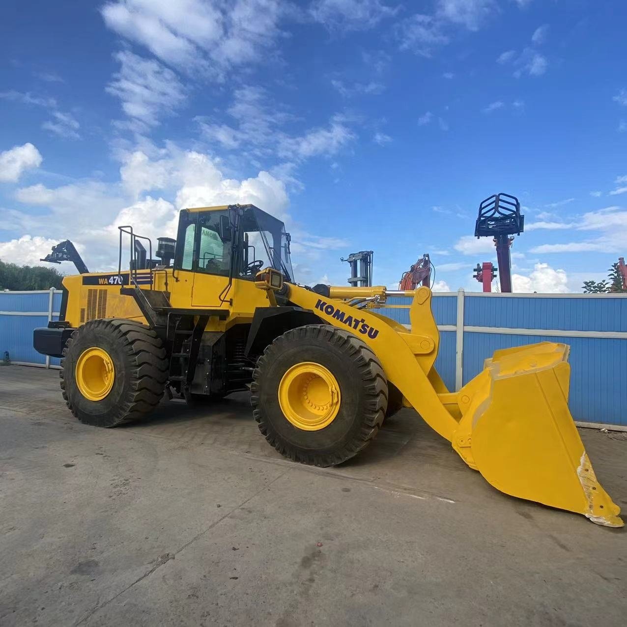 Japan Original Komatsu Loader WA470 3 Front End Loaders Second hand wa470-3 Used Wheel Loader
