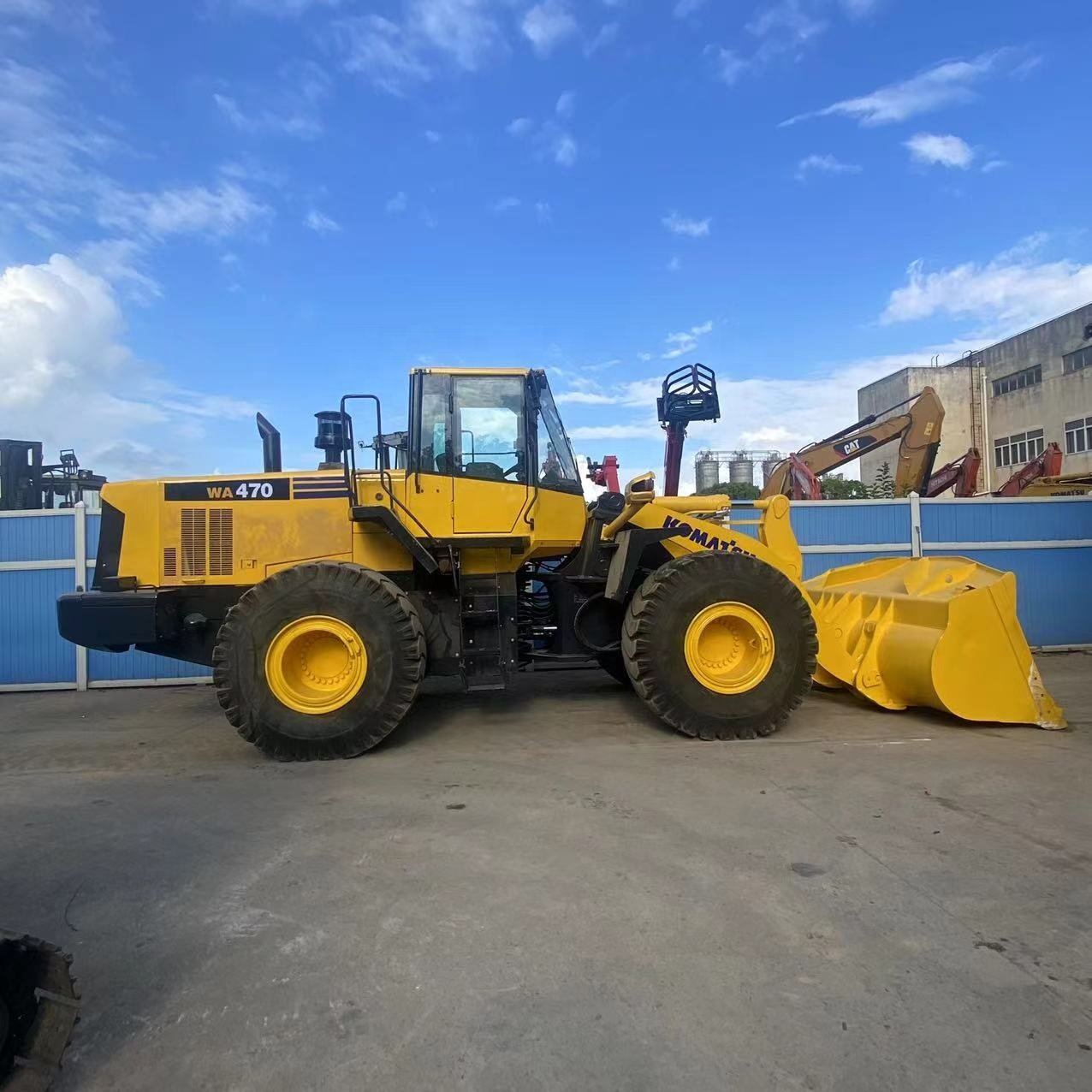 Japan Original Komatsu Loader WA470 3 Front End Loaders Second hand wa470-3 Used Wheel Loader