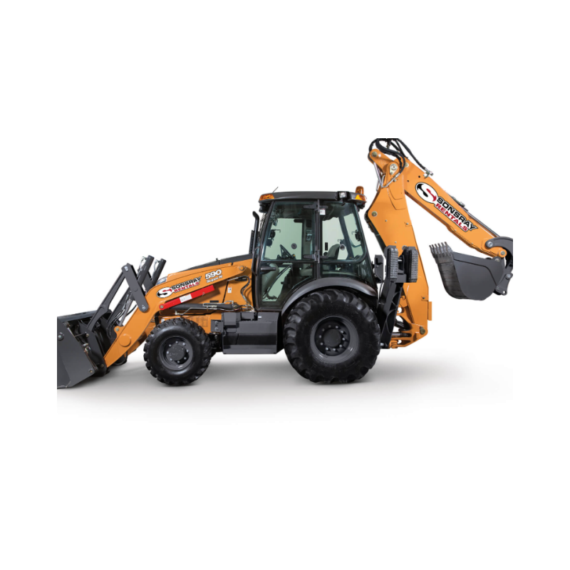 USED CASE 590 BACKHOE LOADER with good condition for sale