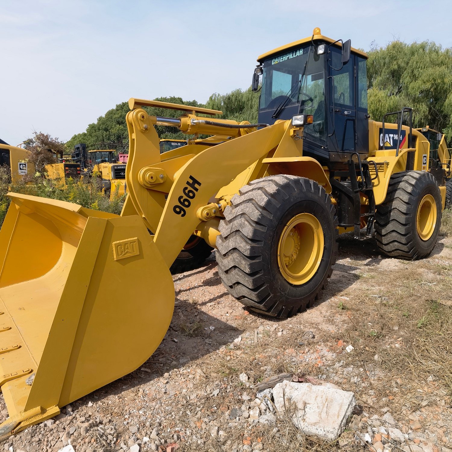 Used cat 966H wheel loader caterpillar Front wheel loader 950H 950 966H for sale