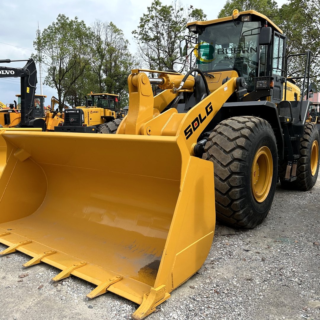 90% new Shandong Lingong brand 956 loader second-hand SDLG 5-ton loader Wheel Loader