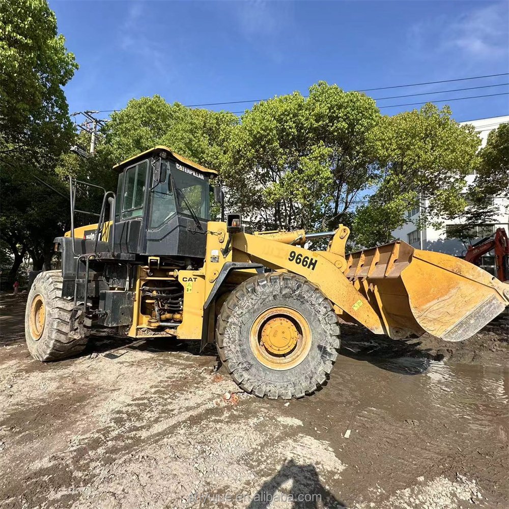 Original Construction Machinery Caterpillar Wheel Loader used Cat966H Second hand cat 966H 950H front loader