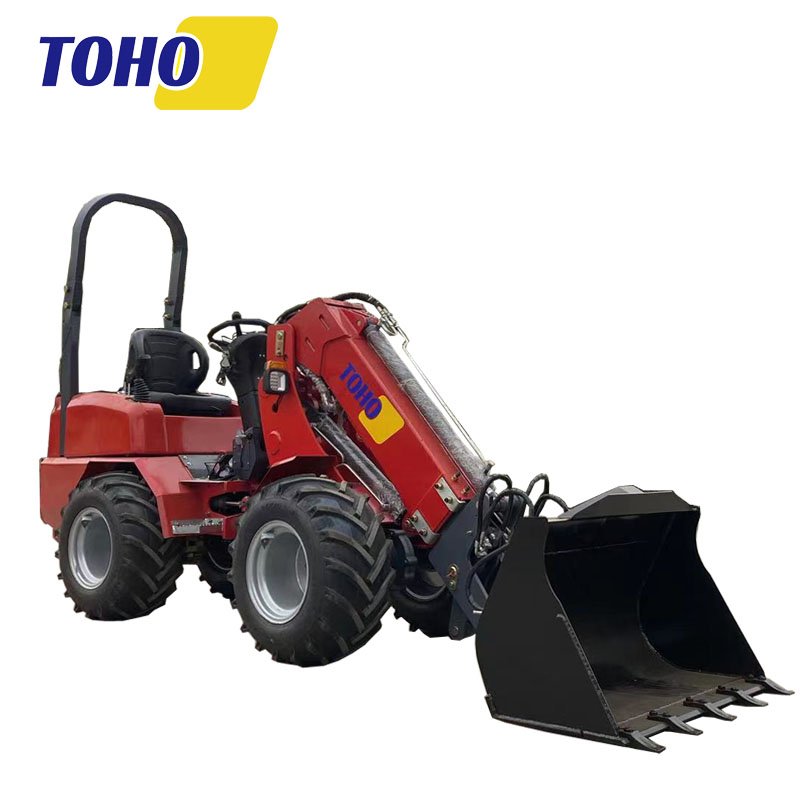 Chinese Mini Small Boom Telehandler Telescopic farm Used Handler Forklift Loader