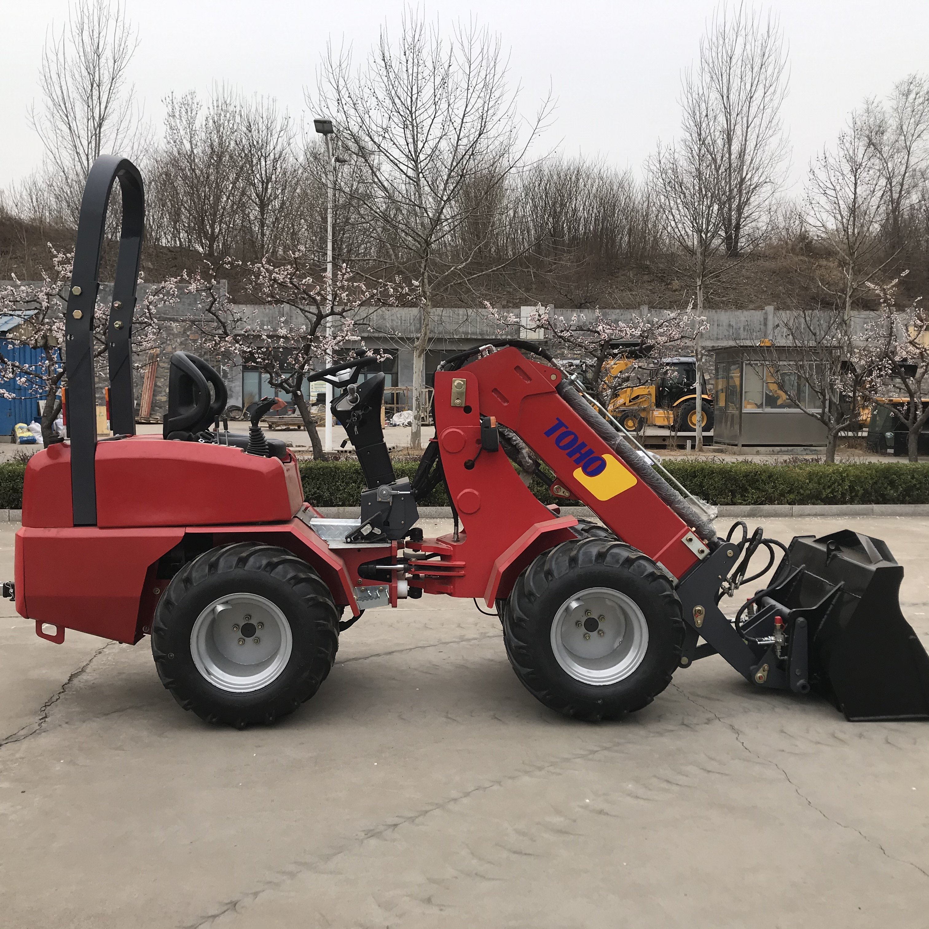 Chinese Mini Small Boom Telehandler Telescopic farm Used Handler Forklift Loader