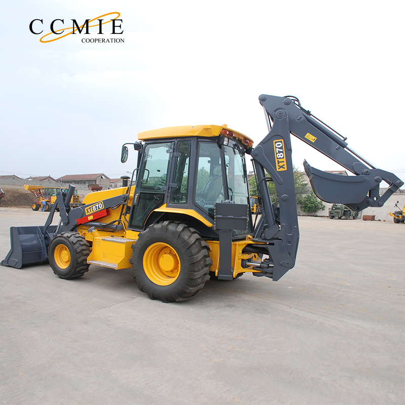 Widely used 2.5 ton backhoe excavator loader XT870H backhoes for sale