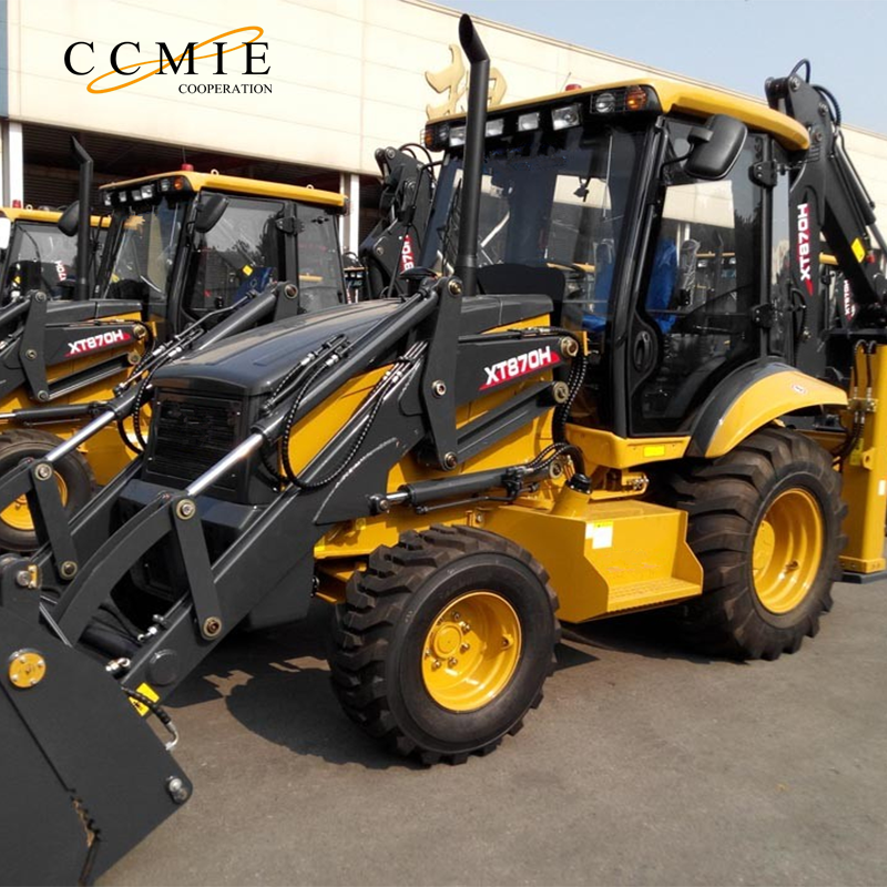 Widely used 2.5 ton backhoe excavator loader XT870H backhoes for sale