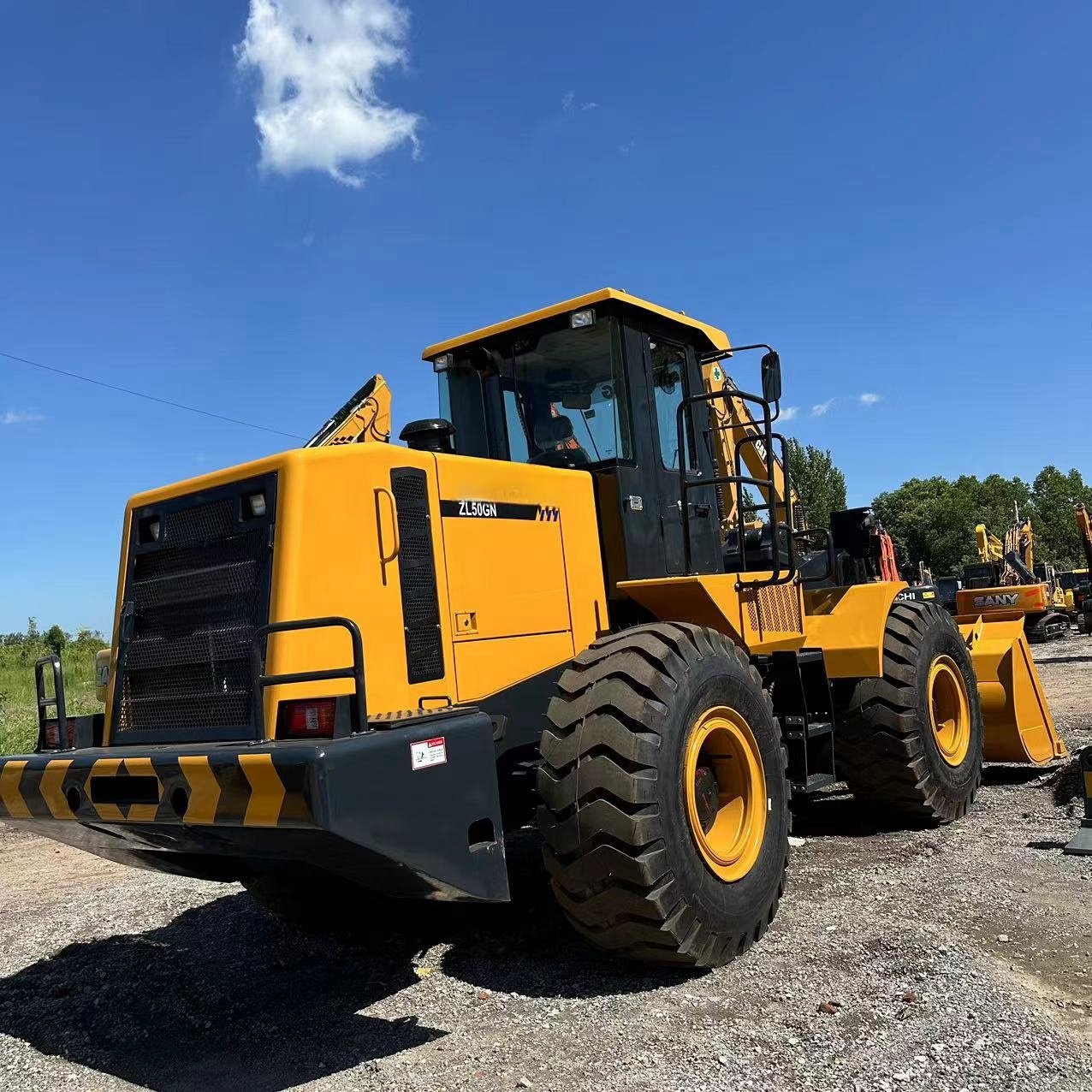 90% New Hot Selling Second-hand Used Wheel loader ZL50GN Used Loader