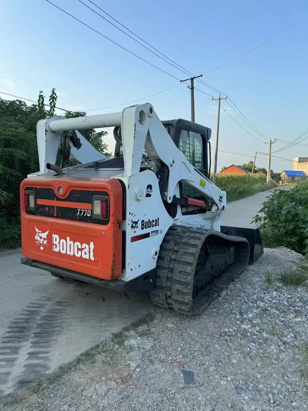 Cheap Price Used Original Compact Track Loader Bobcat T770