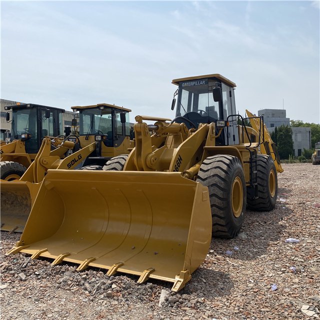 Latest promotion used wheel loader cat966h used loader sconstruction machine construction mining with powerful engine
