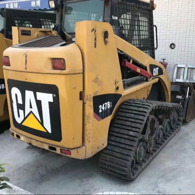 Hot sale used Caterpillar Home Use Easy Operate Mini Used Caterpillar CAT 247B Skid Steer Loader Made in Japan