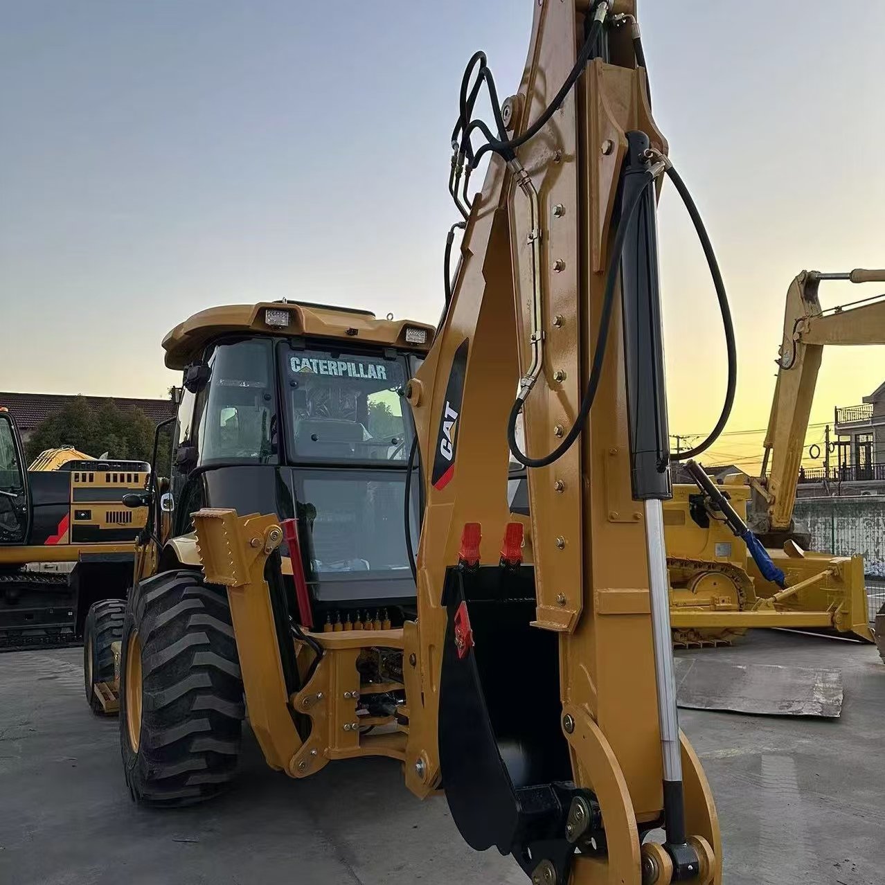 Original Used cat backhoe loader 420 caterpillar 420f low price for sale in China