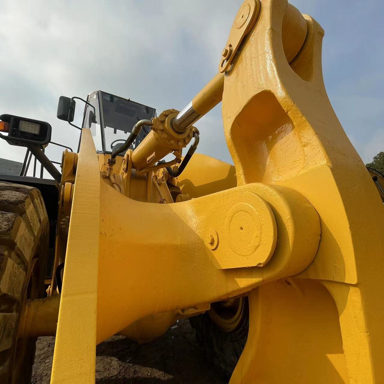 komatsu wa500-3 used 50ton wheel loader 93% NEW good price original made in japan in good working condition