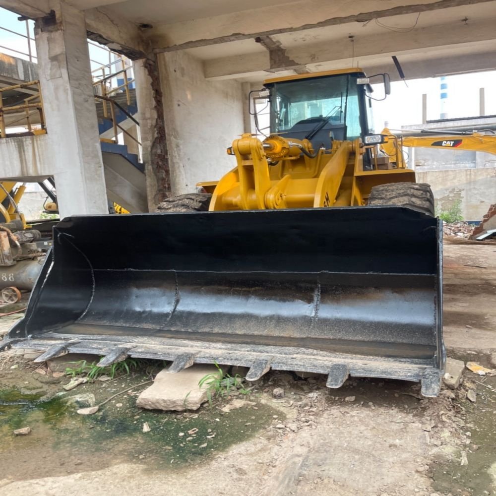 Used Caterpillar 966h Wheel Loader with Core Components Durable Front Loader with Kawasaki KYB Hydraulic Pumps Farms Yard Sale