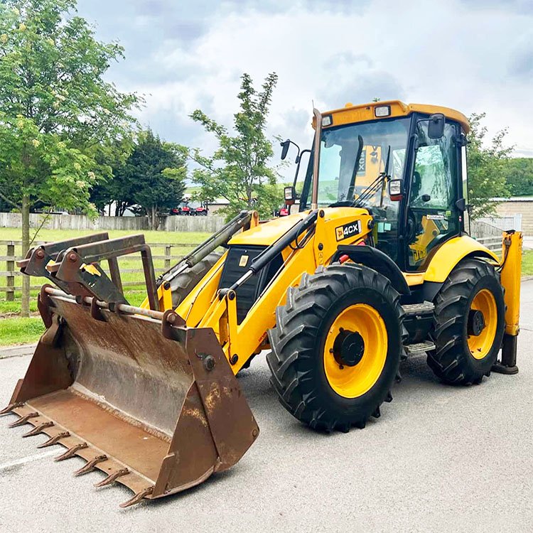 Popular Style Backhoe Loader Used Construction Machinery JCB 4CX Second Hand Small Loaders