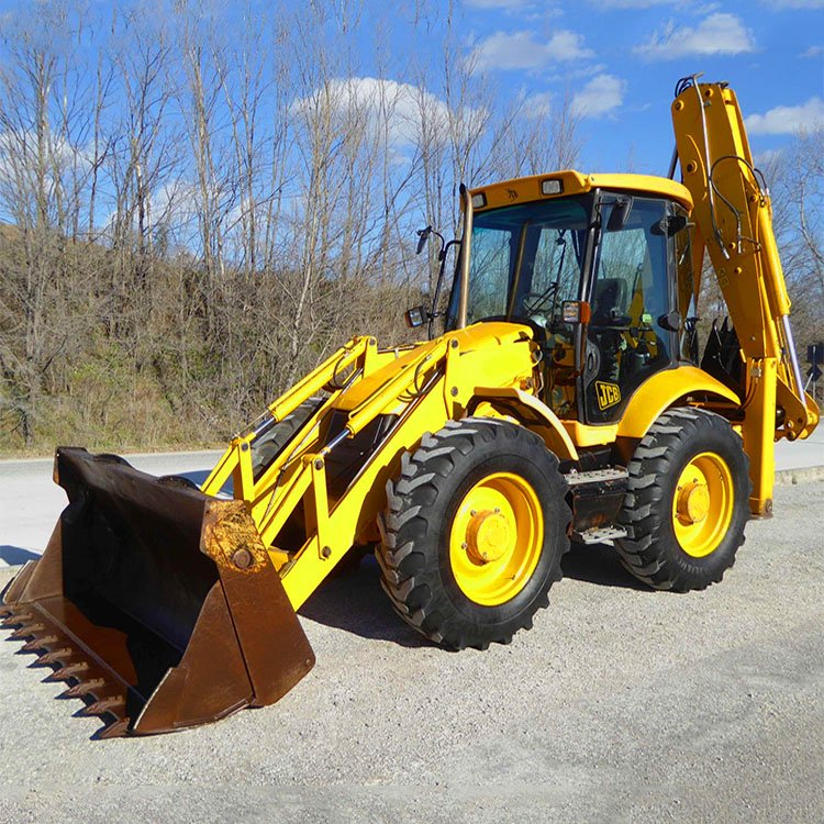 Popular Style Backhoe Loader Used Construction Machinery JCB 4CX Second Hand Small Loaders