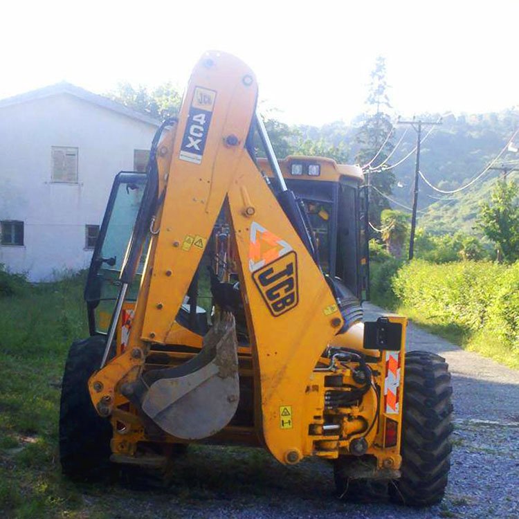 Popular Style Backhoe Loader Used Construction Machinery JCB 4CX Second Hand Small Loaders