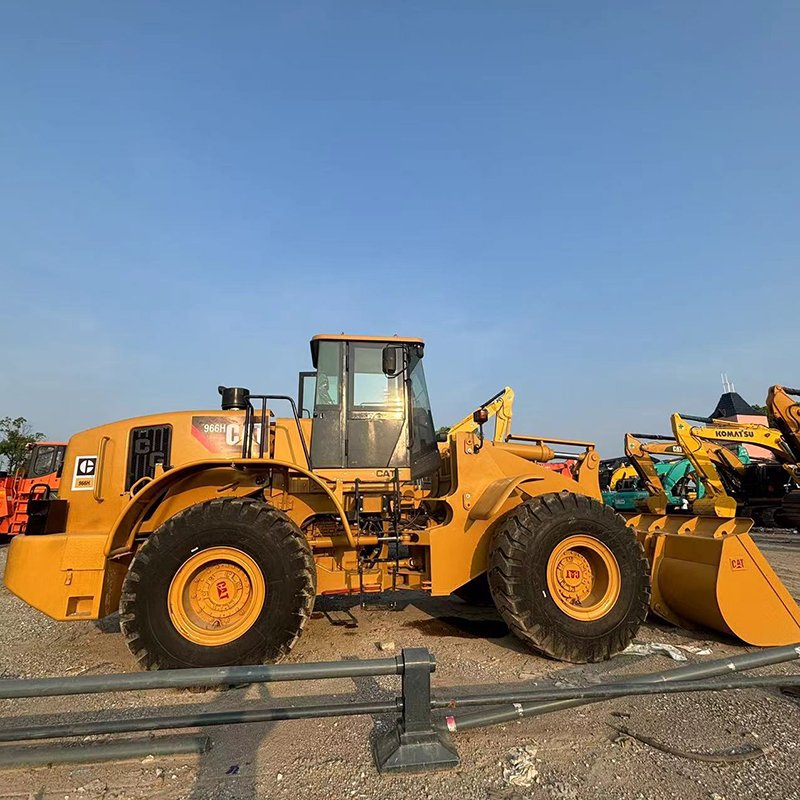 machine front loader Used CAT 966H wheel loader Cheap price Caterpillar 966 Front end loader