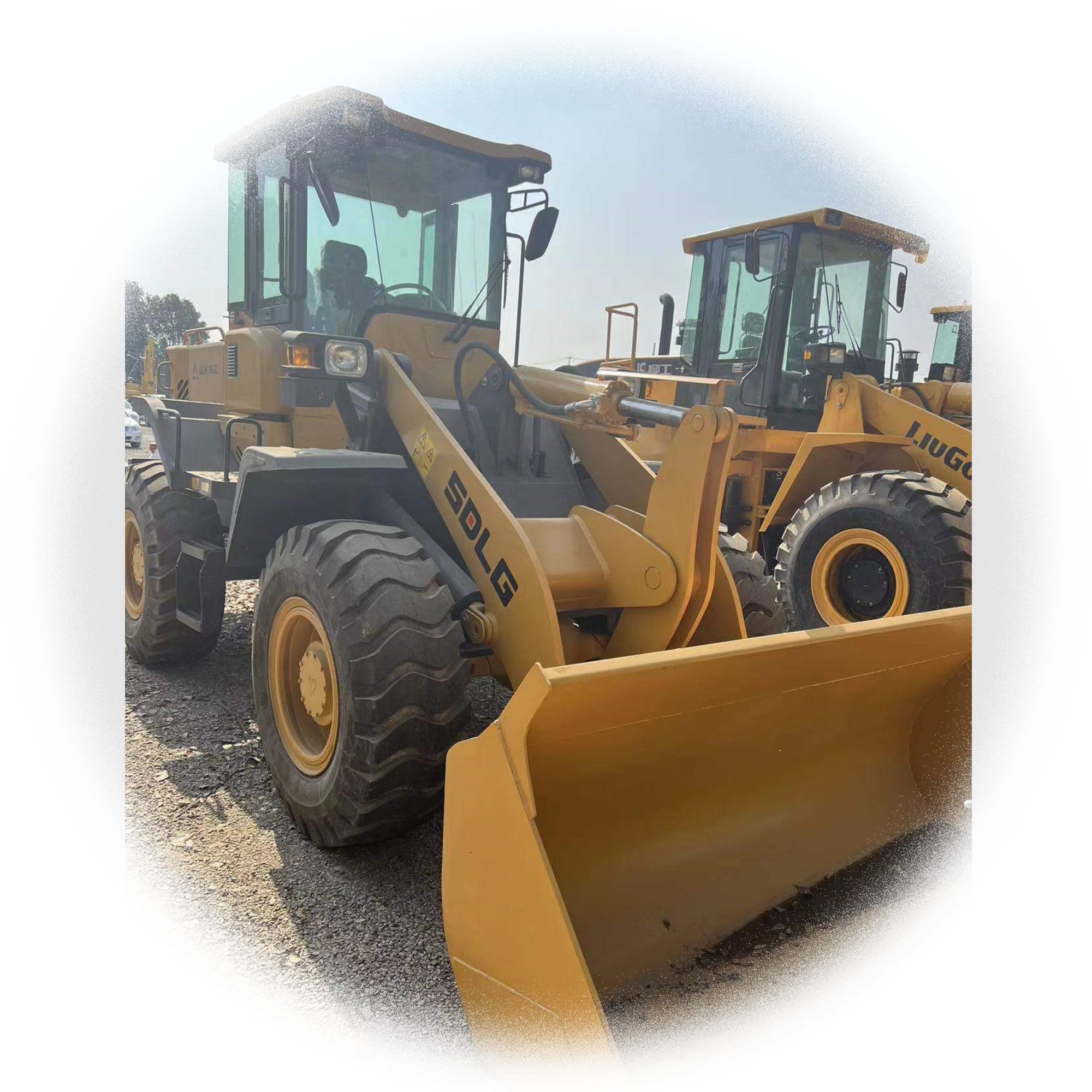 Good Condition Working Lower Hour Used Farming Tractor Wheel Backhoe Loader sdlg 936 Form China