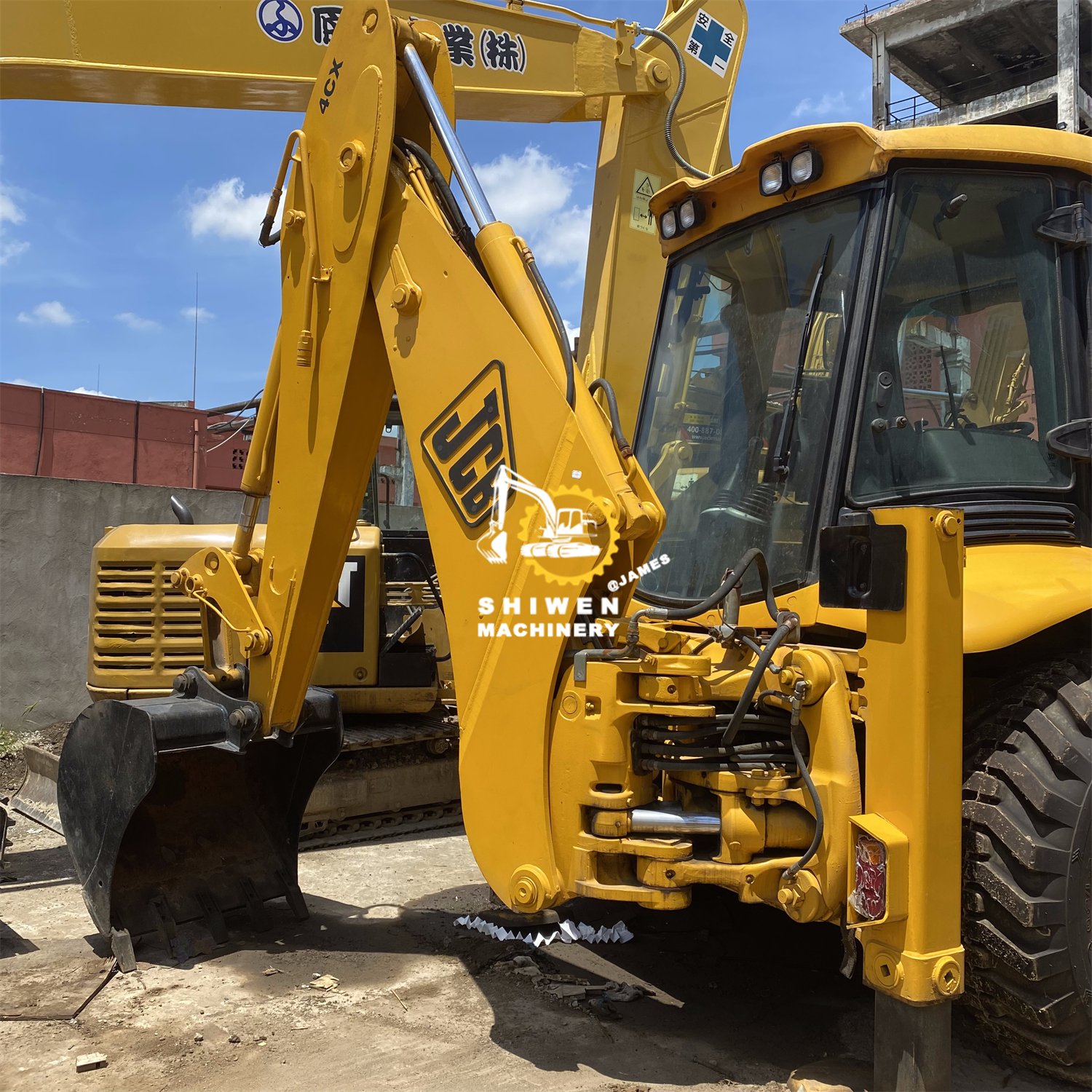 Used JCB Backhoe Loader JCB Secondhand Jcb 4CX Wheel 20TON Used Backhoe Excavator Loader JCB3CX JCB4CX Construction Machinery