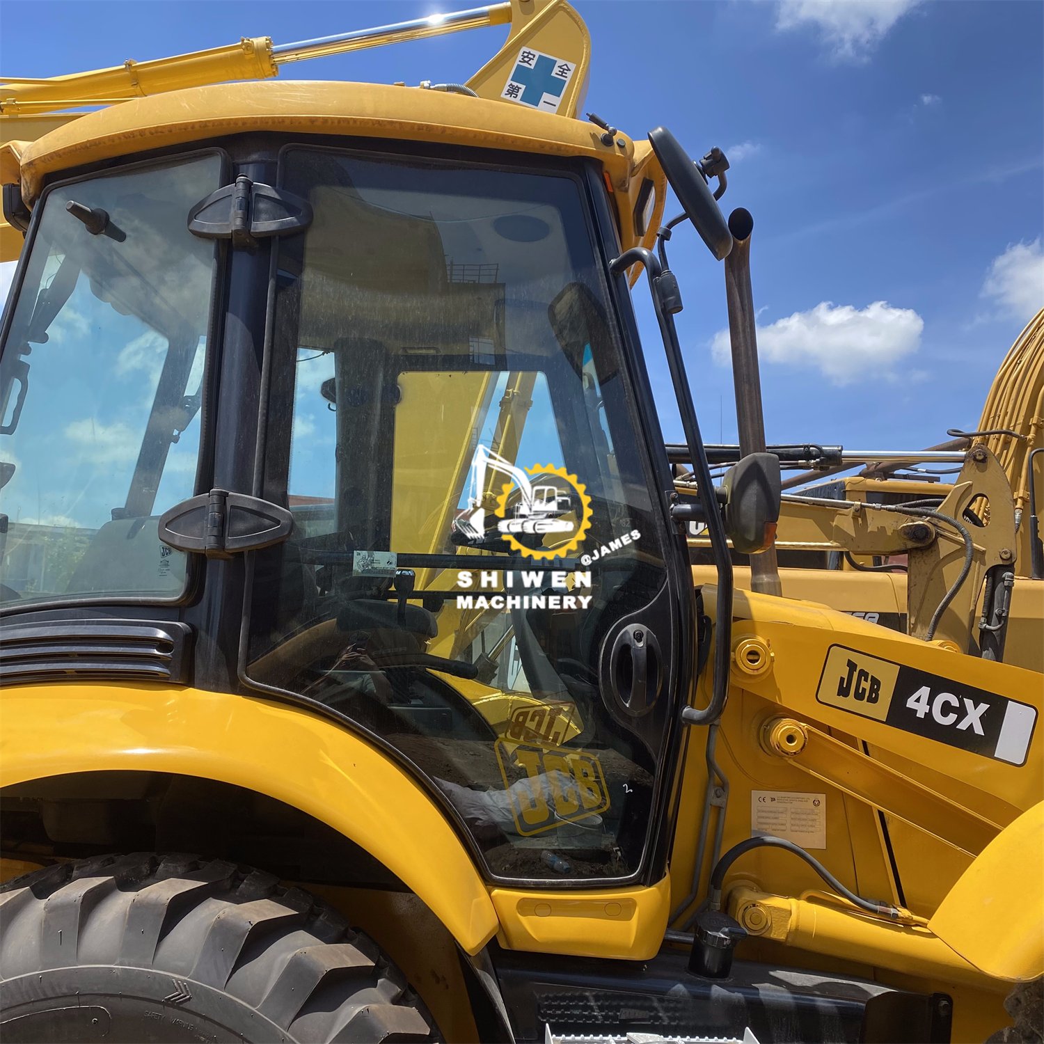 Used JCB Backhoe Loader JCB Secondhand Jcb 4CX Wheel 20TON Used Backhoe Excavator Loader JCB3CX JCB4CX Construction Machinery