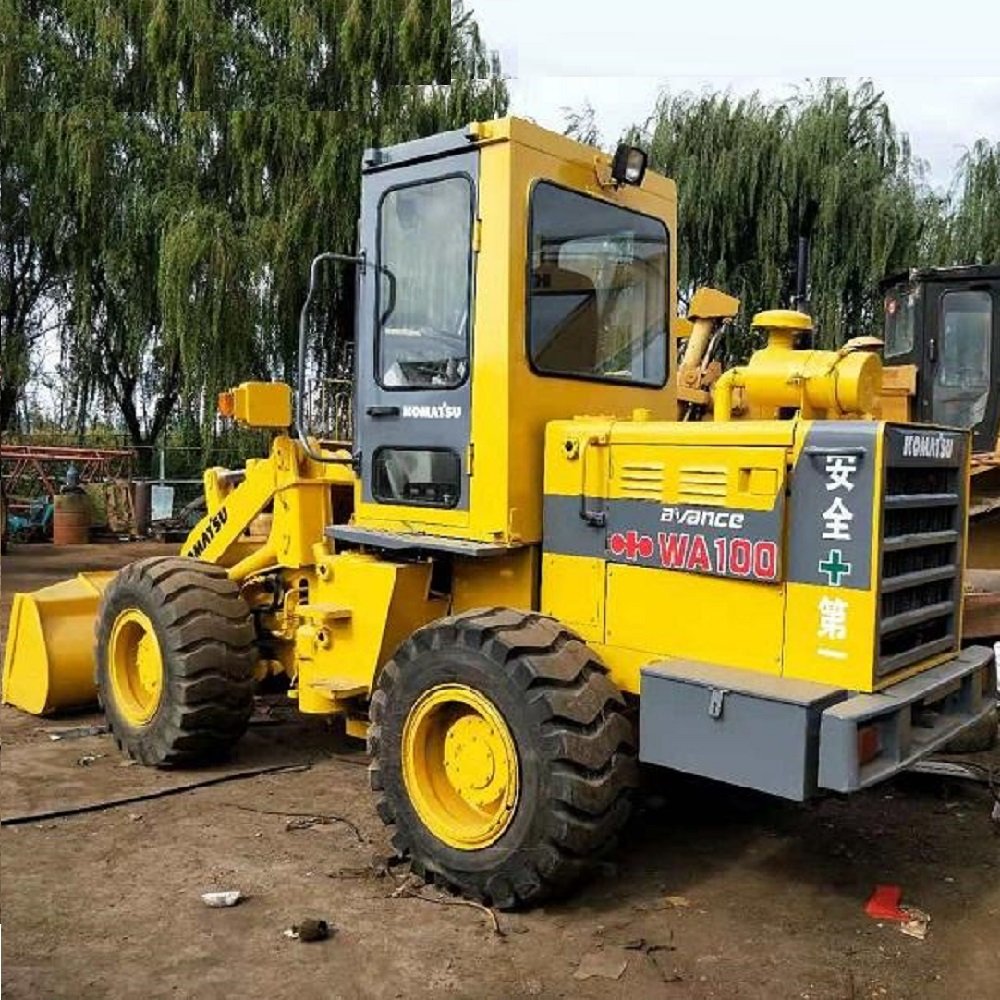 Top Used Full Auto Backhoe China Wheel Second Hand Komatsu Loader for Sale
