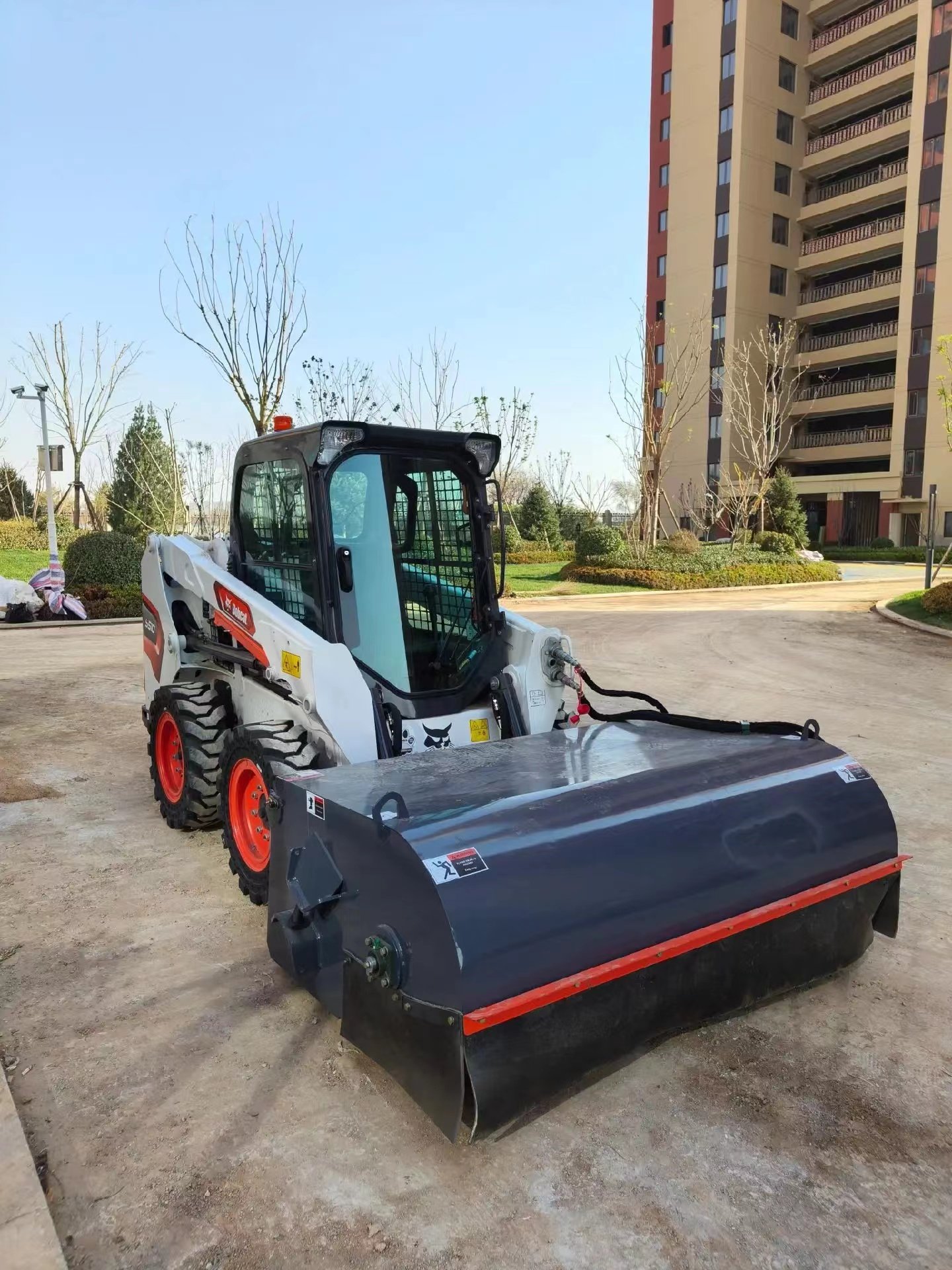 USA brand bobcat original machine s510 skid steer loader used loader for sale with good condition