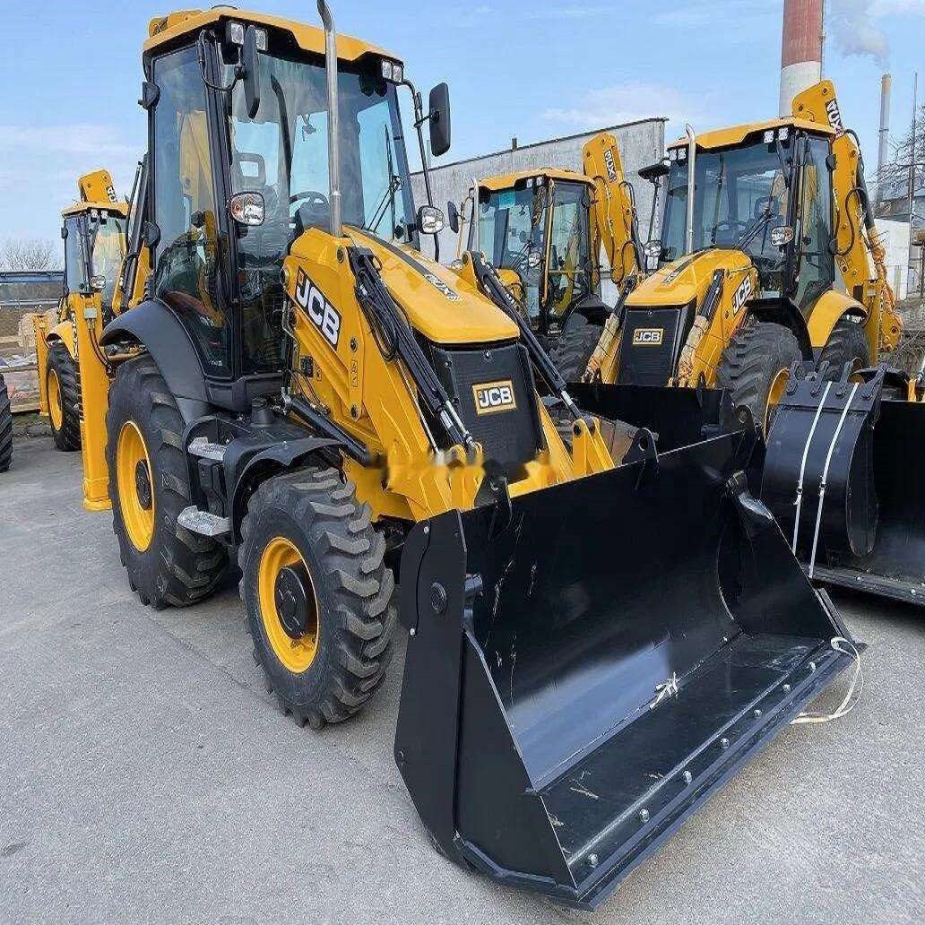Used/Secondhand Backhoe Loader Jcb 3cx/Jcb 4cx, Case 580, Cat 420e Skid Steer Loader