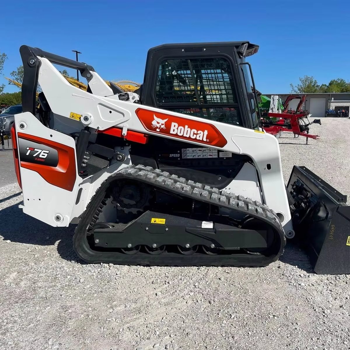 Used Mini Bobcat S185 Skid Steer Loader with 95% New Components 2ton 3ton Small Backhoe Kubota Engine CE Certified