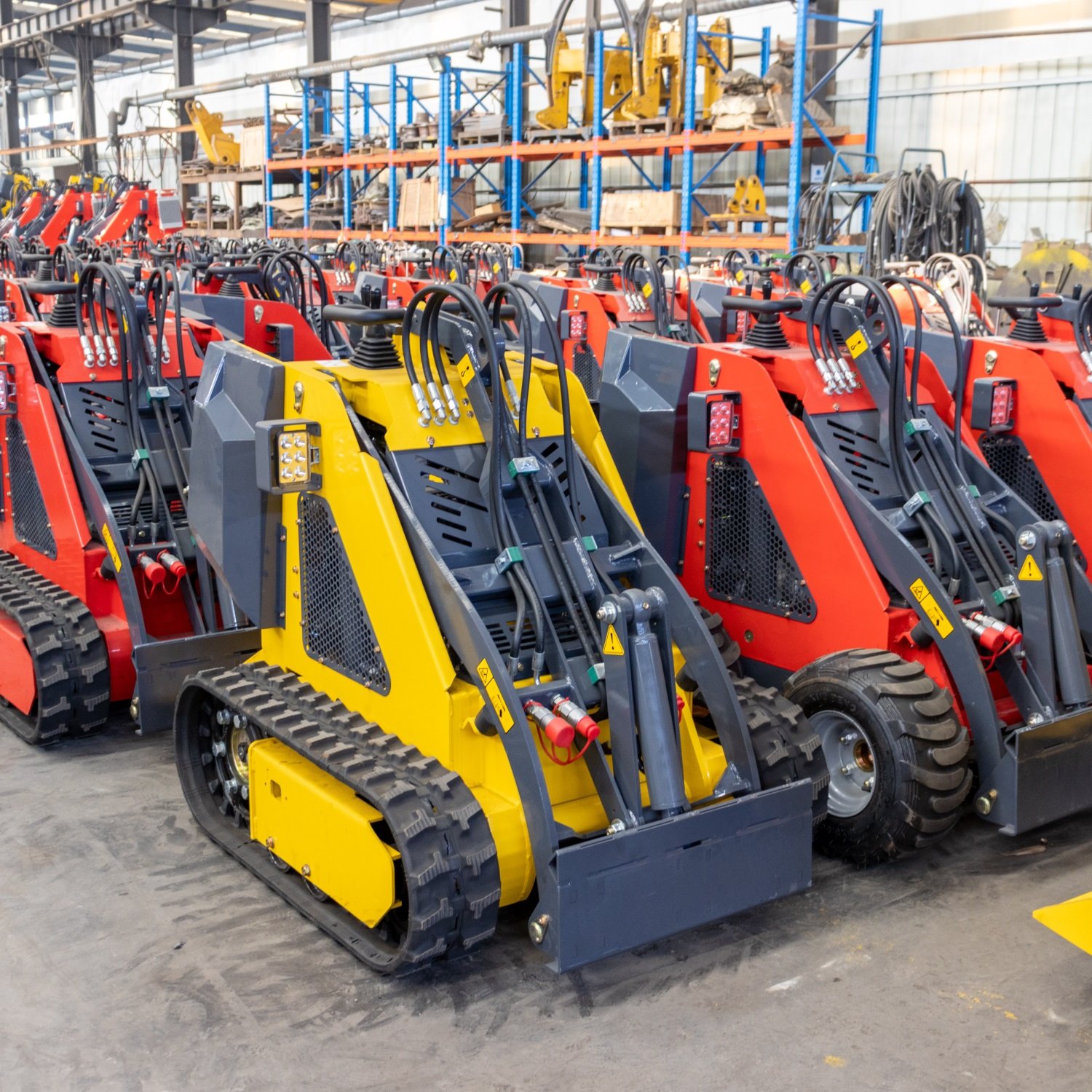 Transport pile driver used 2 cylinders gasoline briggs&stratton skid steer loader price supplier