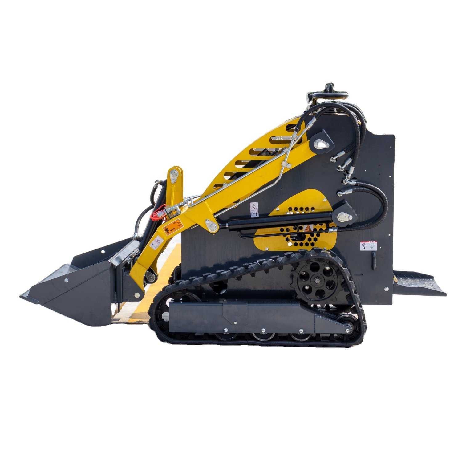 Transport pile driver used 2 cylinders gasoline briggs&stratton skid steer loader price supplier