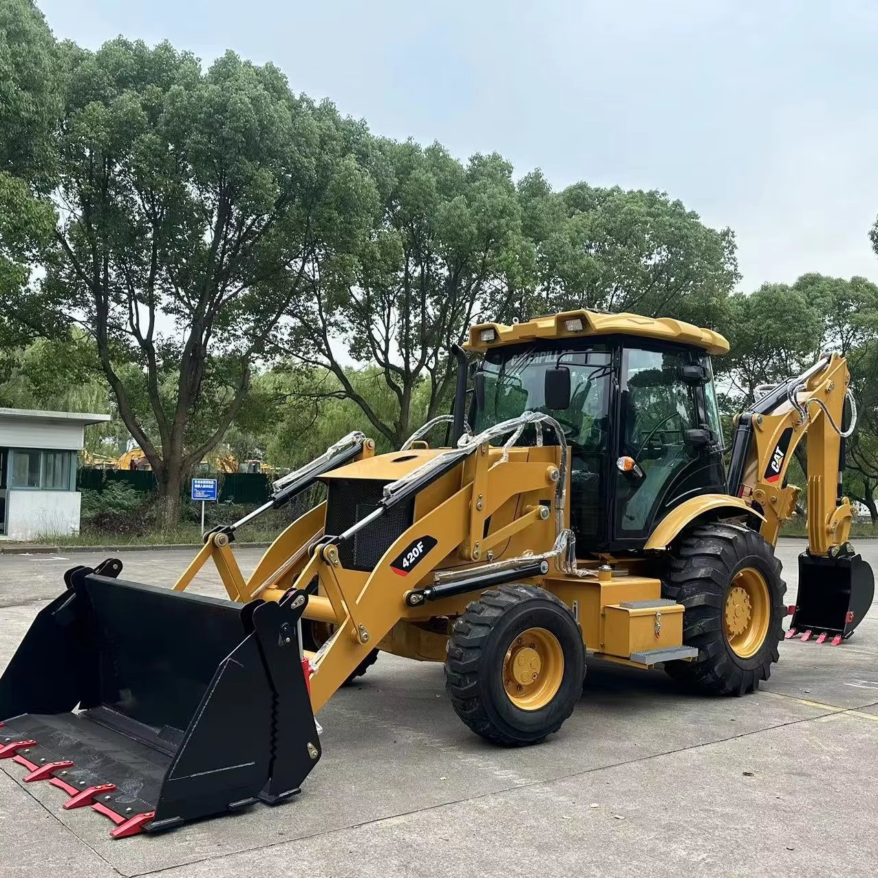 Japan Used loader Backhoes Caterpillar 420F 420F2 432F Backhoe machine for sale