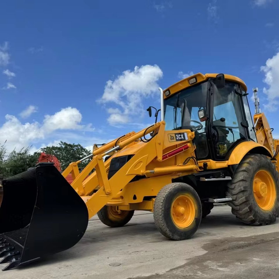 JCB 3CX 2021 Year Backhoe Loader Mini Truck Hydraulic Bucket Tractor Used Construction Machinery Well-Maintained Core Components