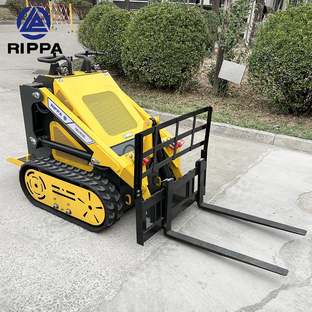 ! Lifting 180 Kg 320 Kg Mini Small Front Loader Skid Steer Loader Standard Bucket