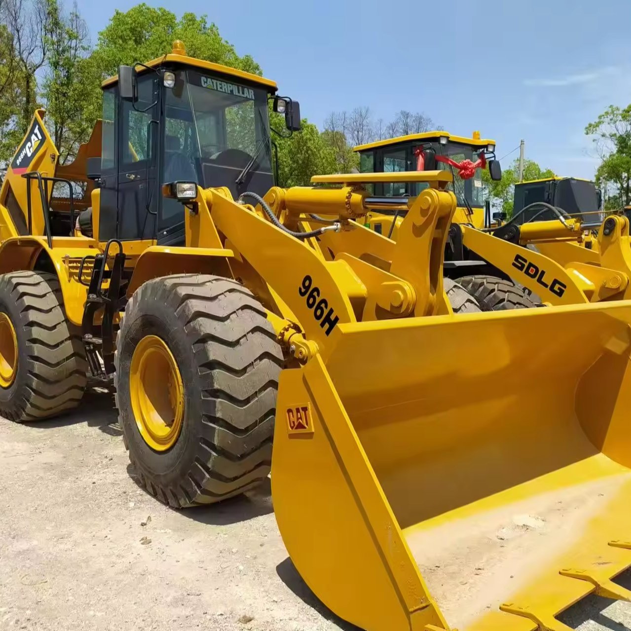 Used Machine Wheel Caterpillar Cat966H Loaders In Shanghai