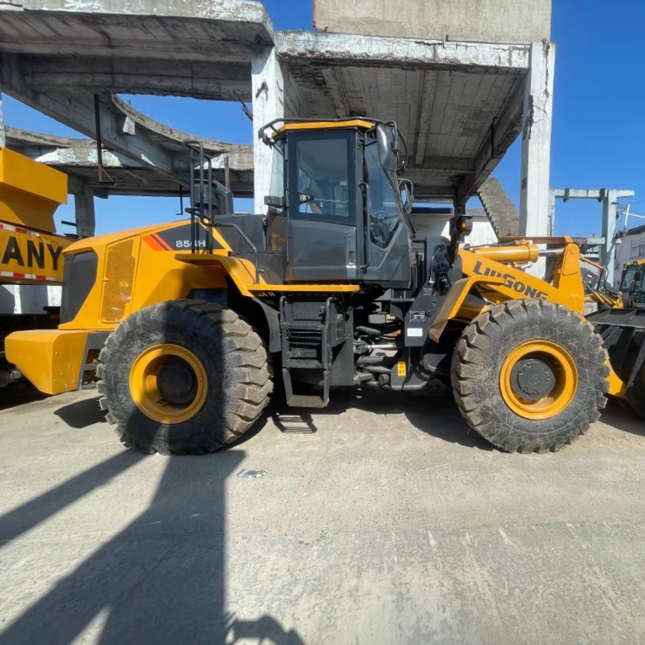 Chinese Top Brand Wheel Loader 856h Series Used Construction Machinery Loader 856 856h Clg856 Cat 966h 966 LG956 956