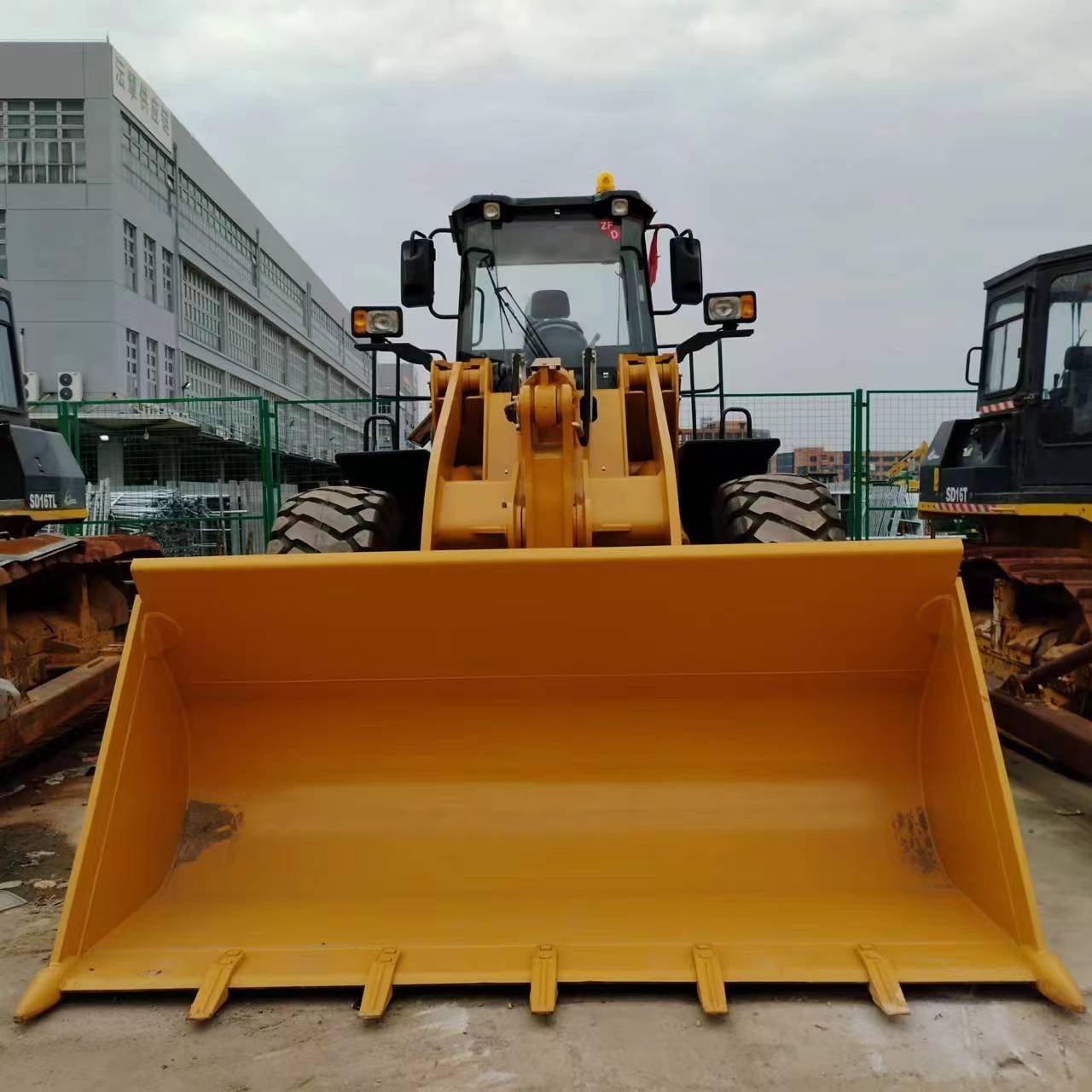 Second-hand China Lonking LG855N Used Wheel Loader