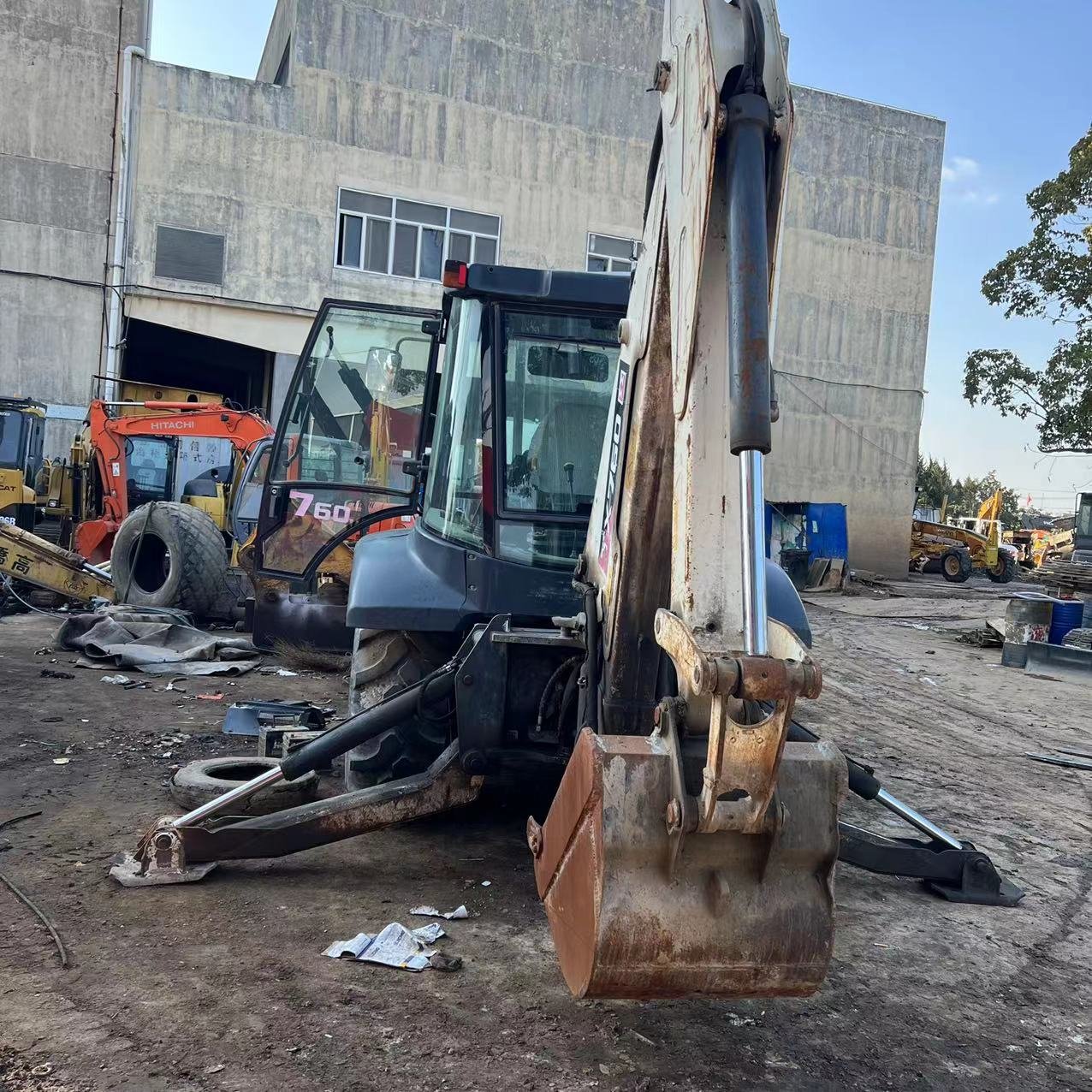 terex 760 uk backhoe loader