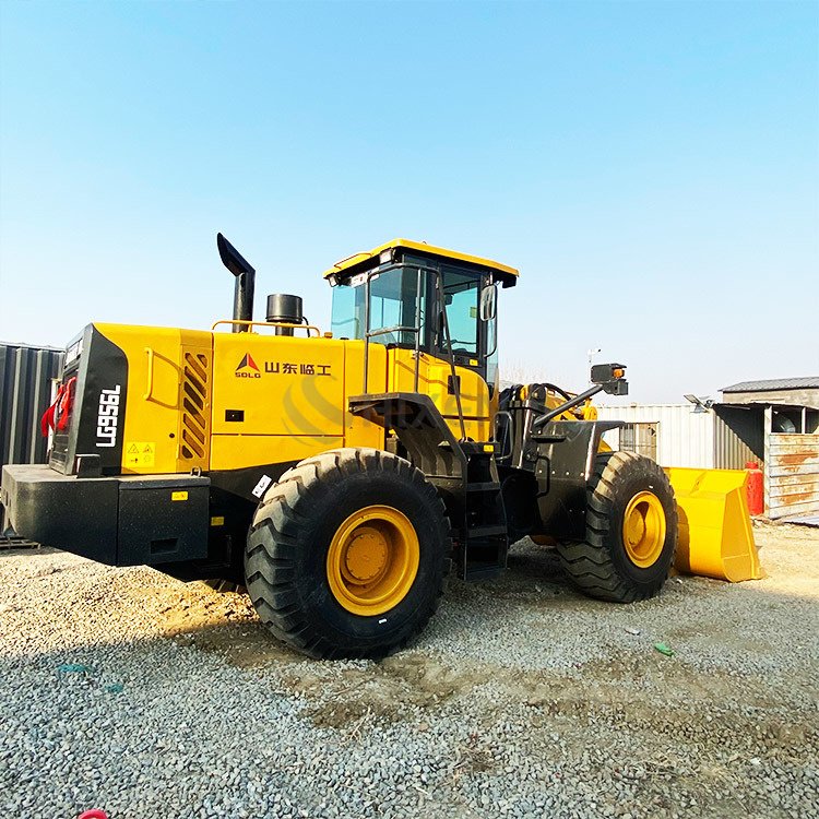 Used China Payloader Front End Loader Sdlg 5 Ton 6 Ton Load Capacity LG956L Wheel Loader Secondhand Construction Machinery