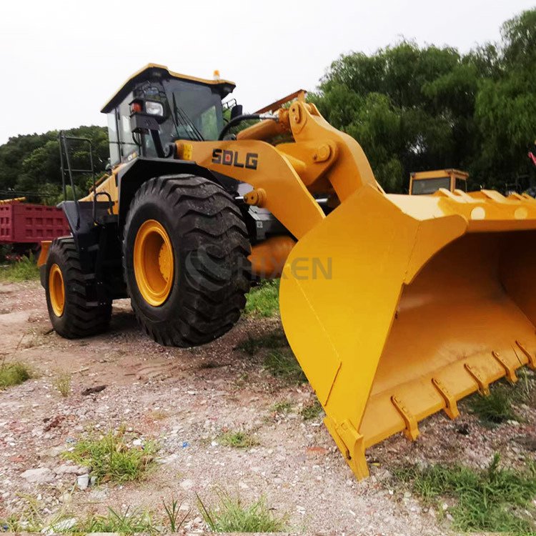 Used China Payloader Front End Loader Sdlg 5 Ton 6 Ton Load Capacity LG956L Wheel Loader Secondhand Construction Machinery