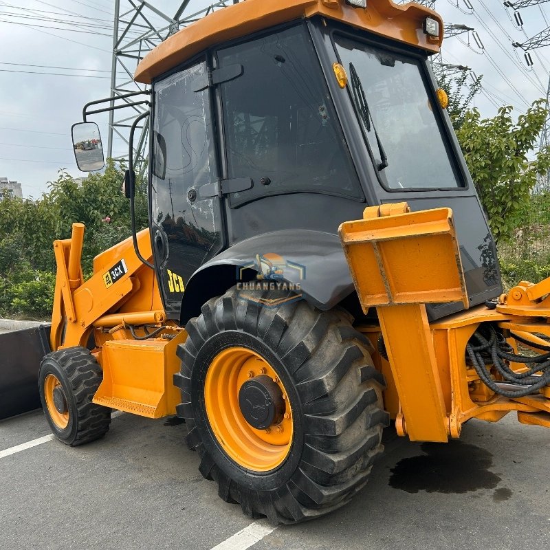 Used Original JCB 3cx Top Brand Mini Excavator Wheel Loader New Tyres 7 Ton Working Weight Motor Bearing