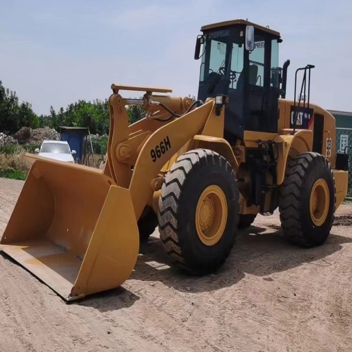 used Wheel Loaders caterpillar CAT966H with high quality and low price on hot sale in China