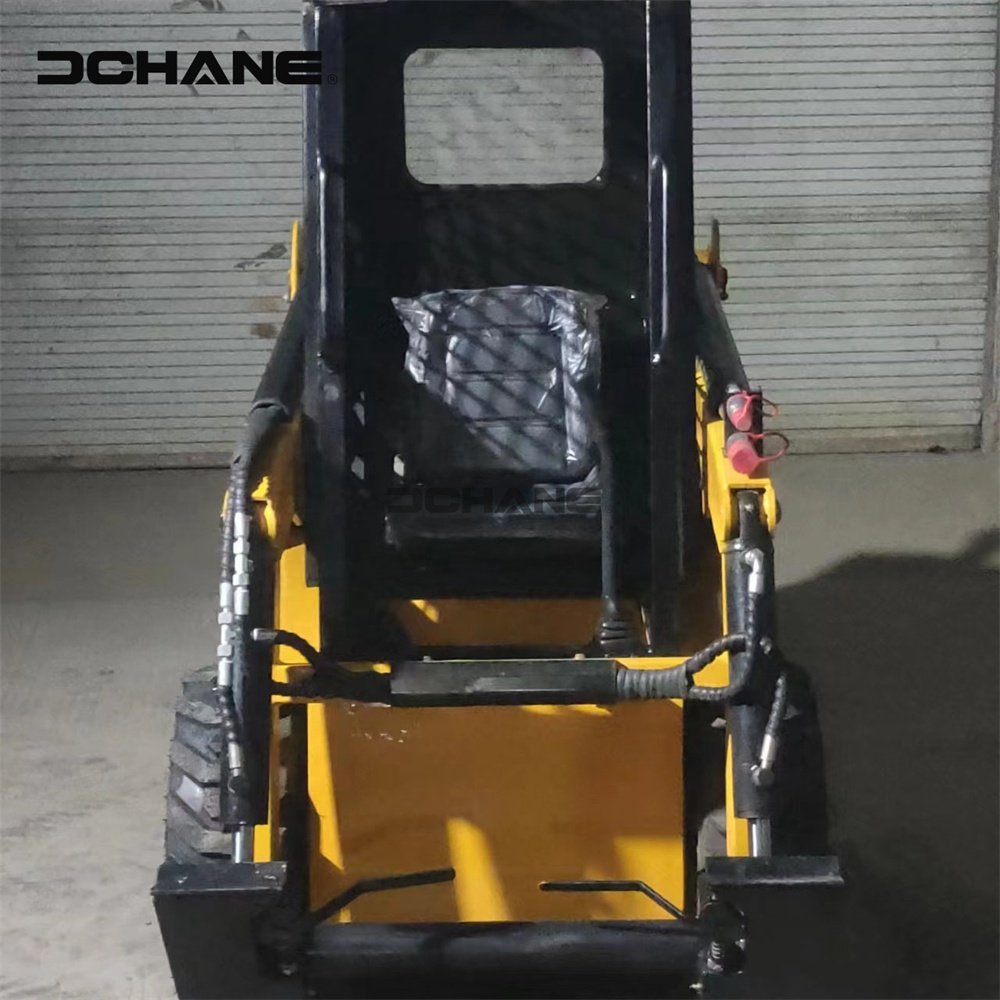 Diesel Skid Steer Mini Loader Digger China Factory Cheap Front Loader Track Drive Engine Core Component Bucket Attachment Used