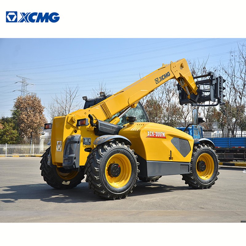 XCMG Manufacturer XC6-3007K 3 ton 7m Used Small Telehandler 4x4 Articulated Rough Terrain Forklift For Sale