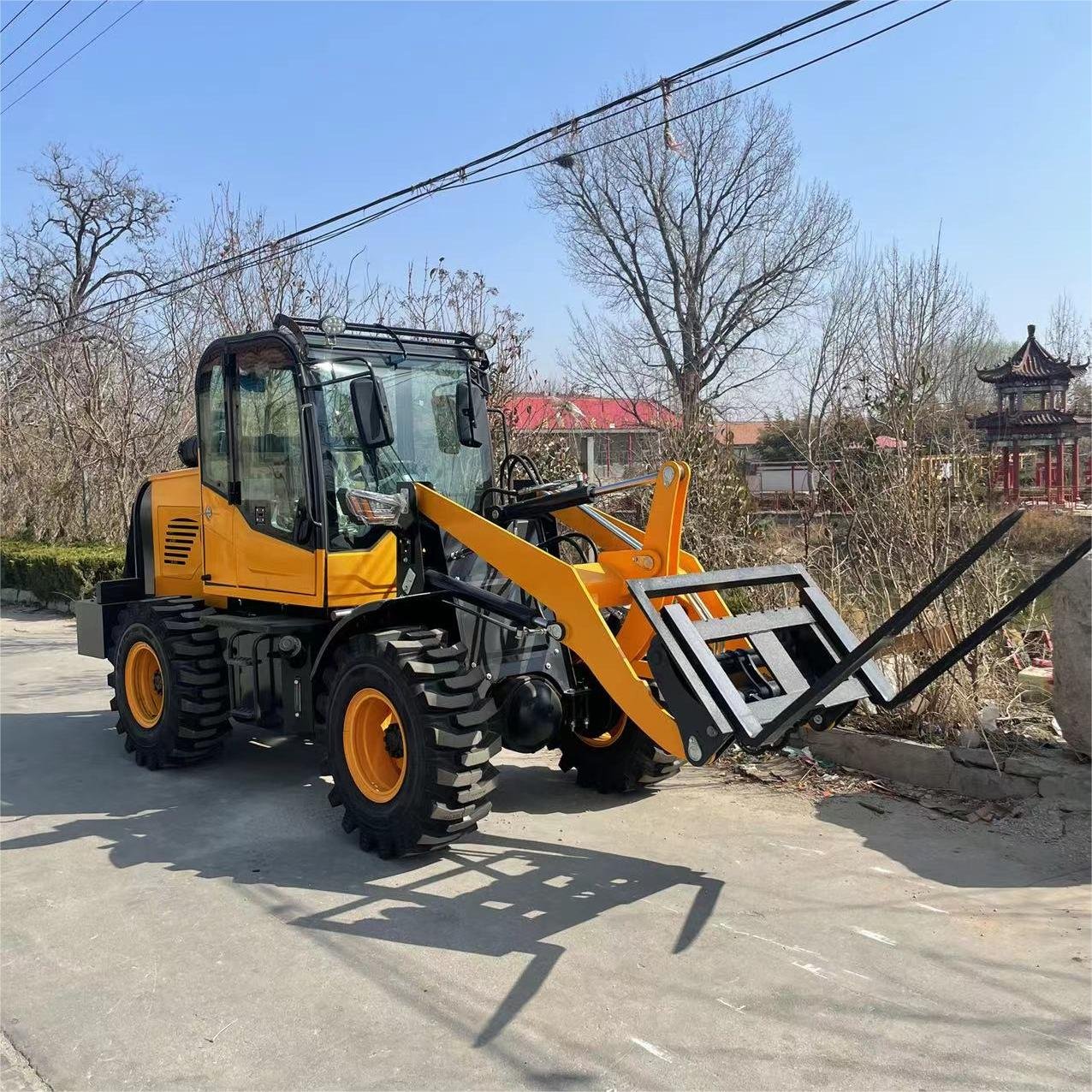 Top Brand Hot sales construction works 4 Ton Front End Loader wheel loader