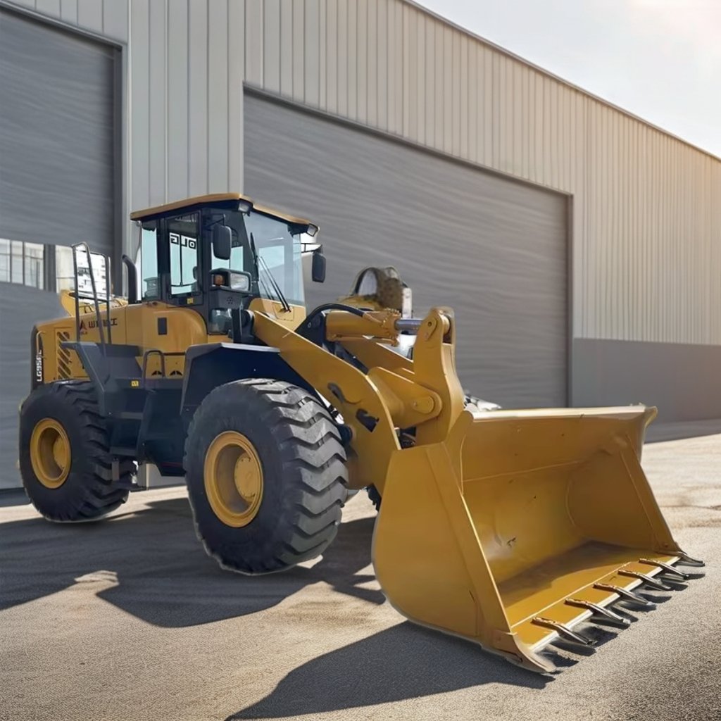 Domestic Second-Hand Front Shovel Wheel Loader 5 Ton Road Equipment Farms Featuring Engine Gearbox Bearing Pump