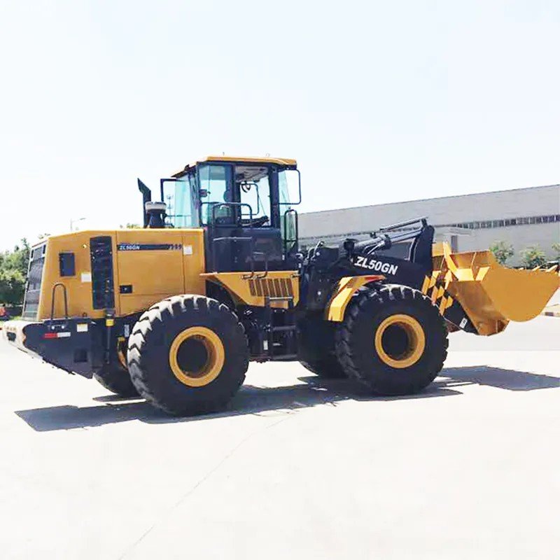China Brand New Zl50gn 5ton Small Wheel Loader Machine Mobile 5 Ton Mini Front End Wheel Loader with Attachment for Sale