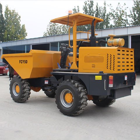 350kg Wheelbarrow Self Loader Mini Dumper with EPA Engine Mini Transporter