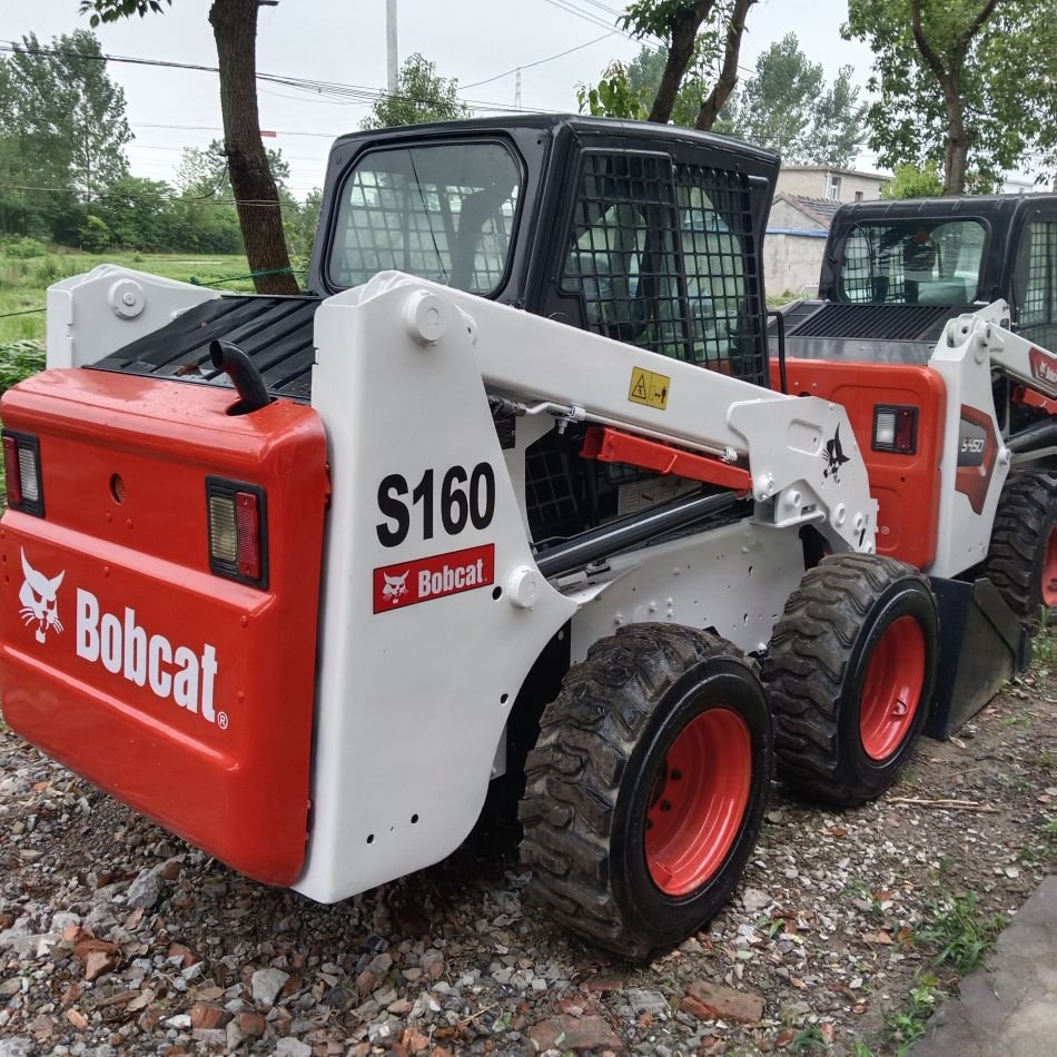Construction machine Bobcat loader SS70/S130/S160/S250/S330 S450 S550 Used Bobcat loader skid steer loader