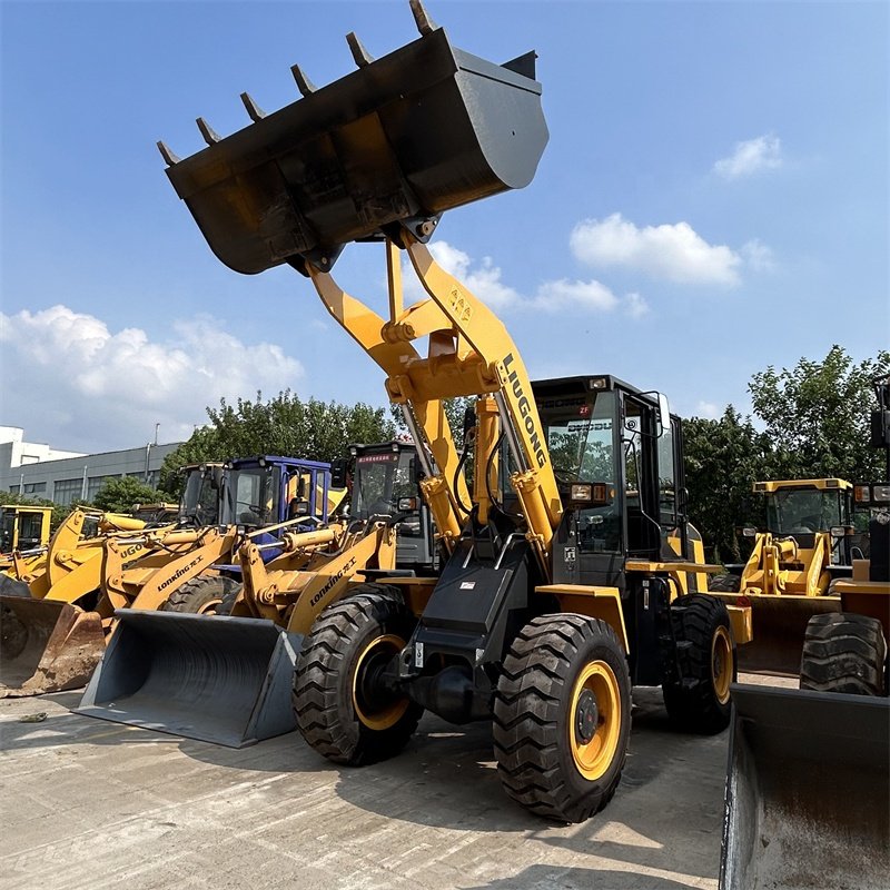 Used original LIUGONG Wheel Loader CLG835 Used Earth Moving Machinery Equipment Used Loader CLG835